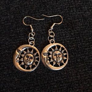 Sun and moon boho earrings 3/$20